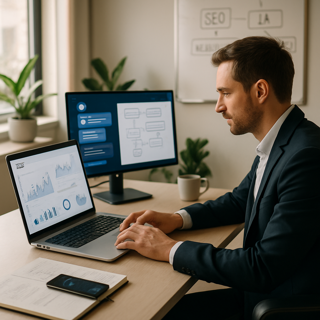 Réconcilier automatisation IA et SEO : stratégies concrètes pour PME