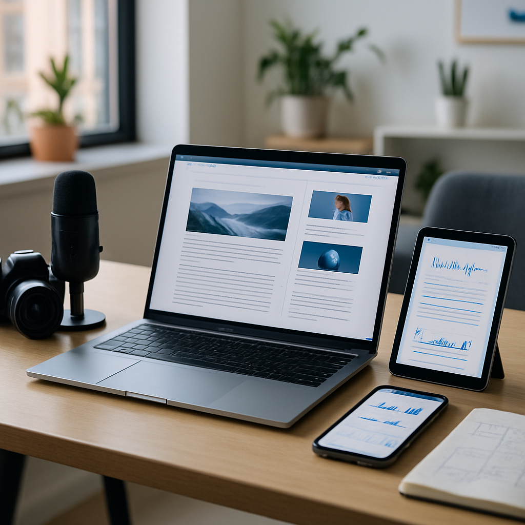 Optimiser les contenus multimodaux avec l'IA : guide SEO pour PME et indépendants
